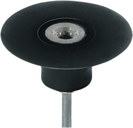 Stützteller QCR 76,2mm medium, mit SchaftFORMAT