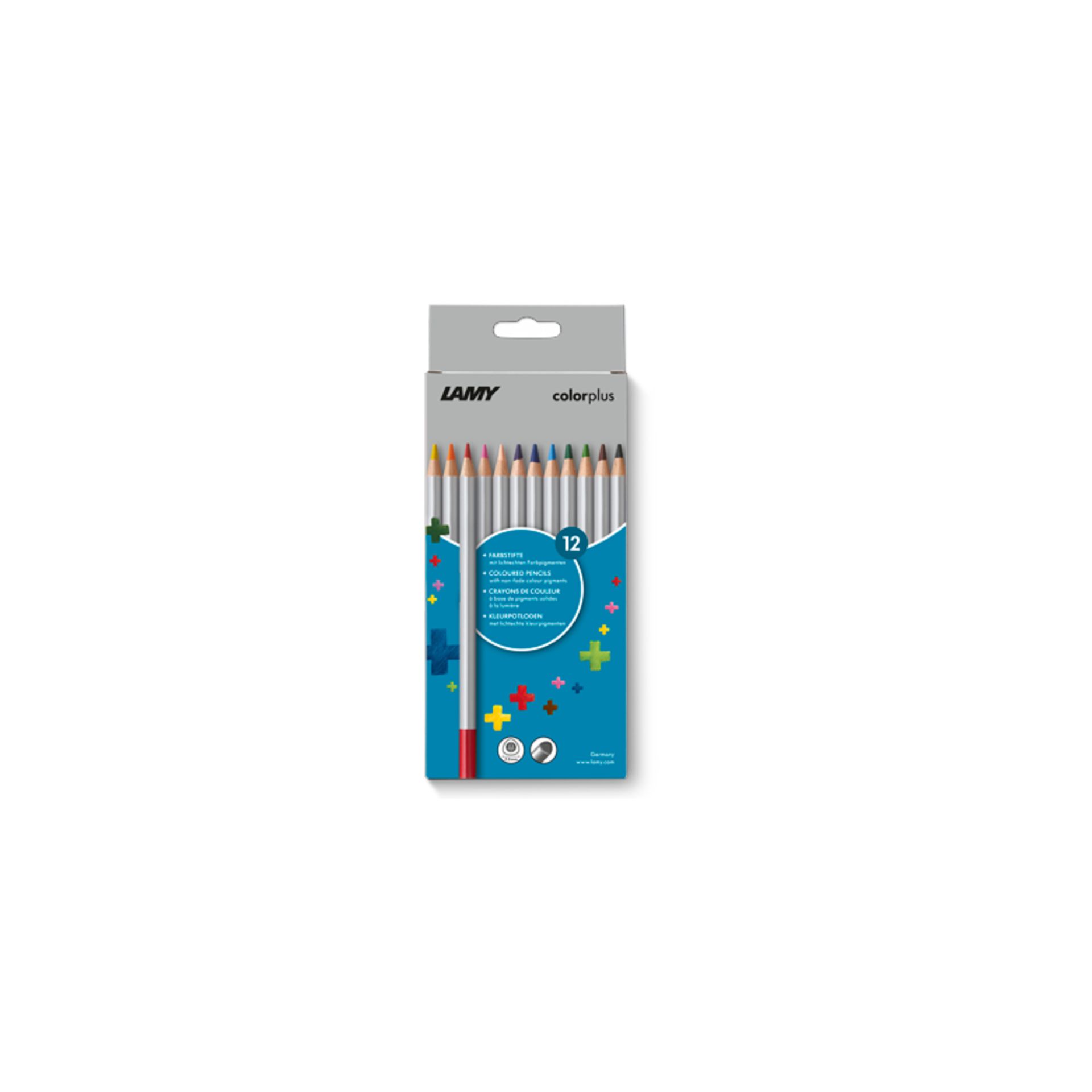 Buntstift colorplus sort. 12St.