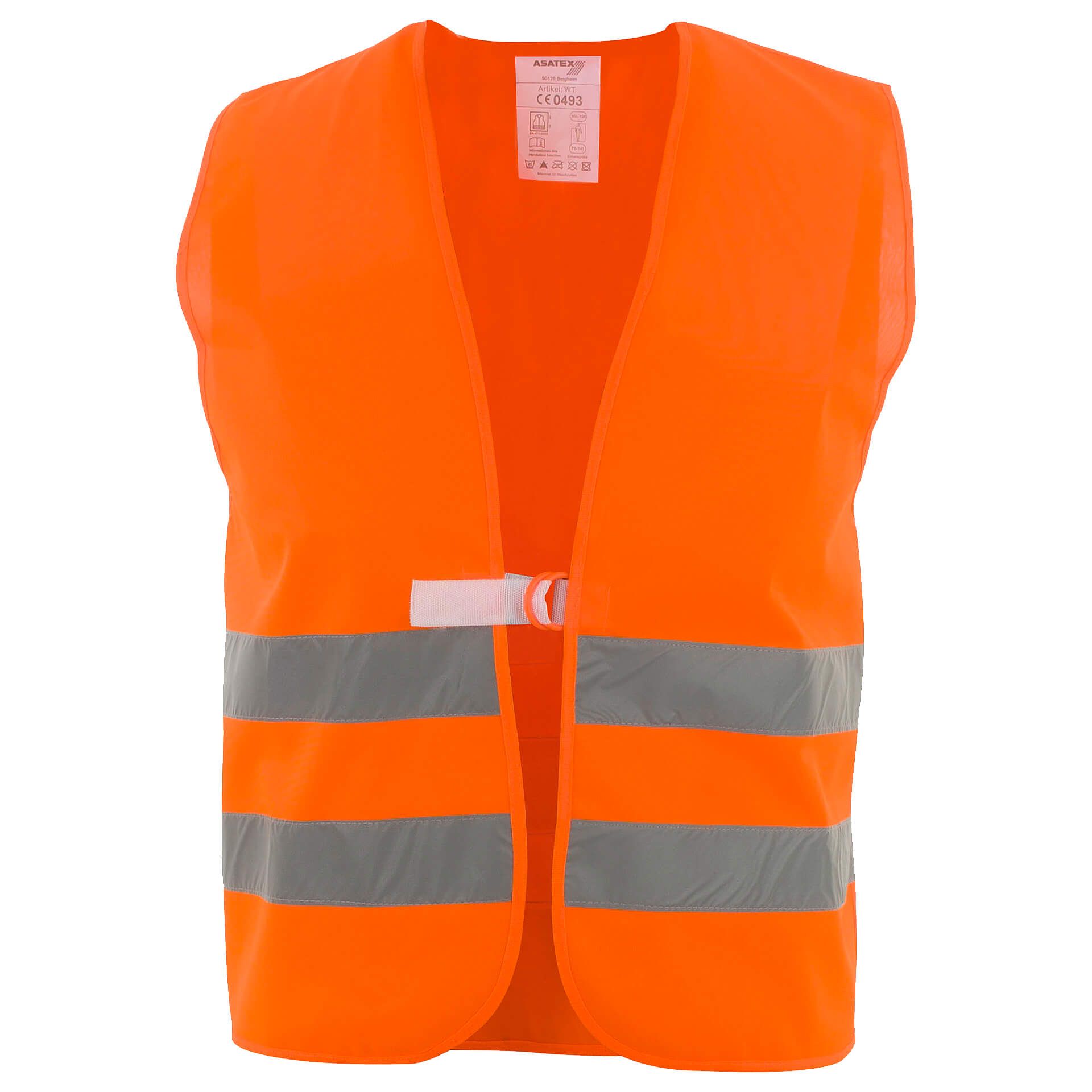 Warnweste WT, leuchtorange, Gr. Unisize