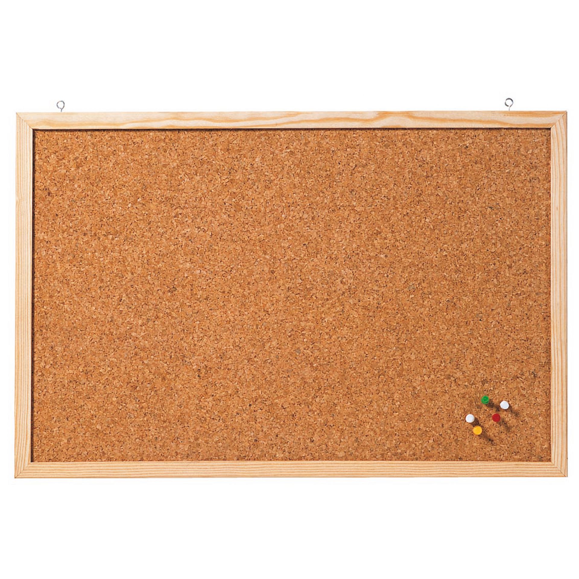 Korktafel 60x80cm Naturrahmen
