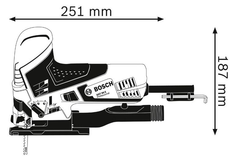BOSCH Stichsäge im Koffer
