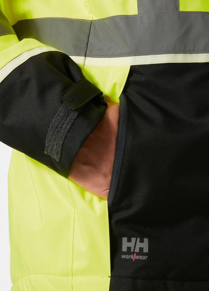 Warn-Winterjacke, gelb, Gr.L