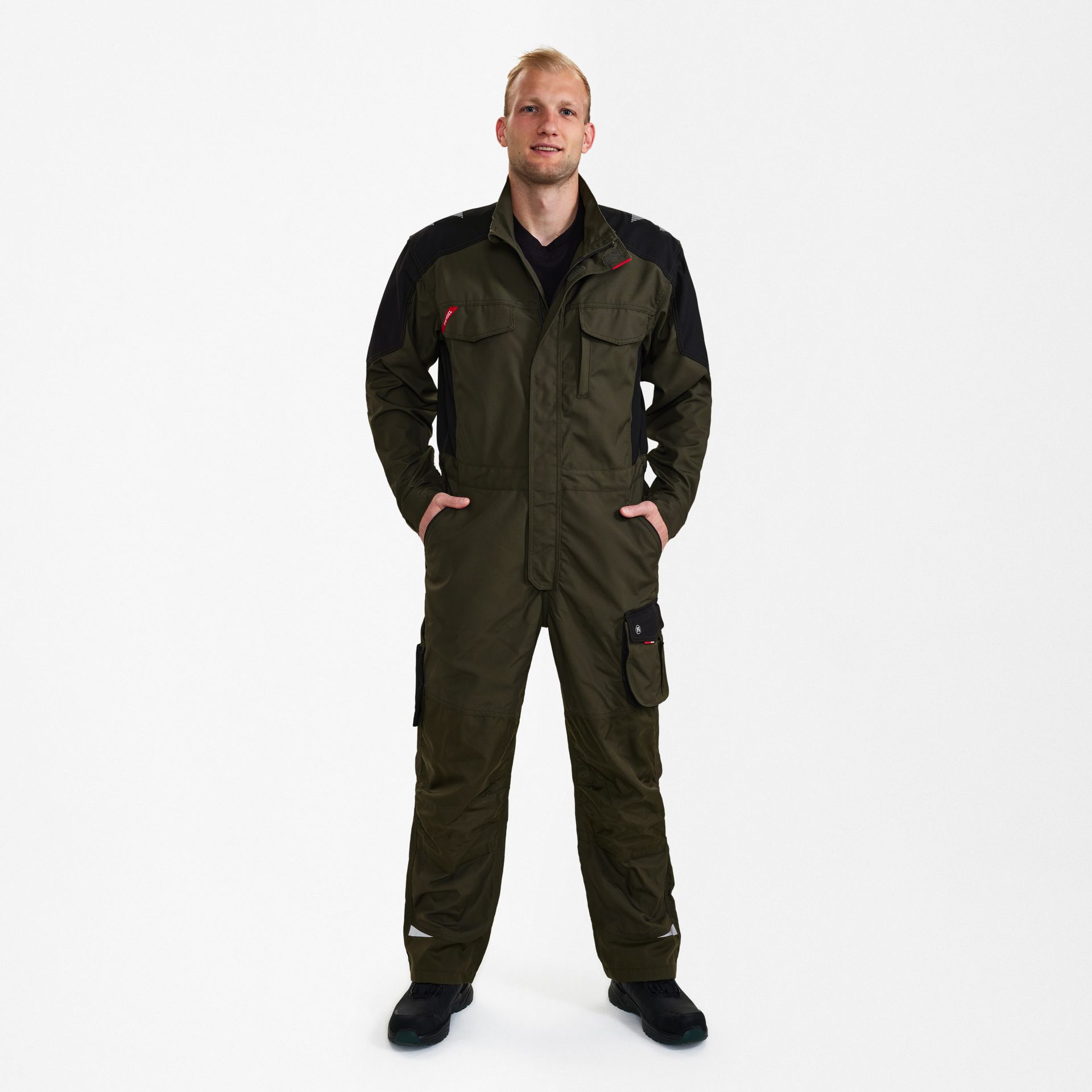 Galaxy Overall Forest Green/Schwarz, Gr. L