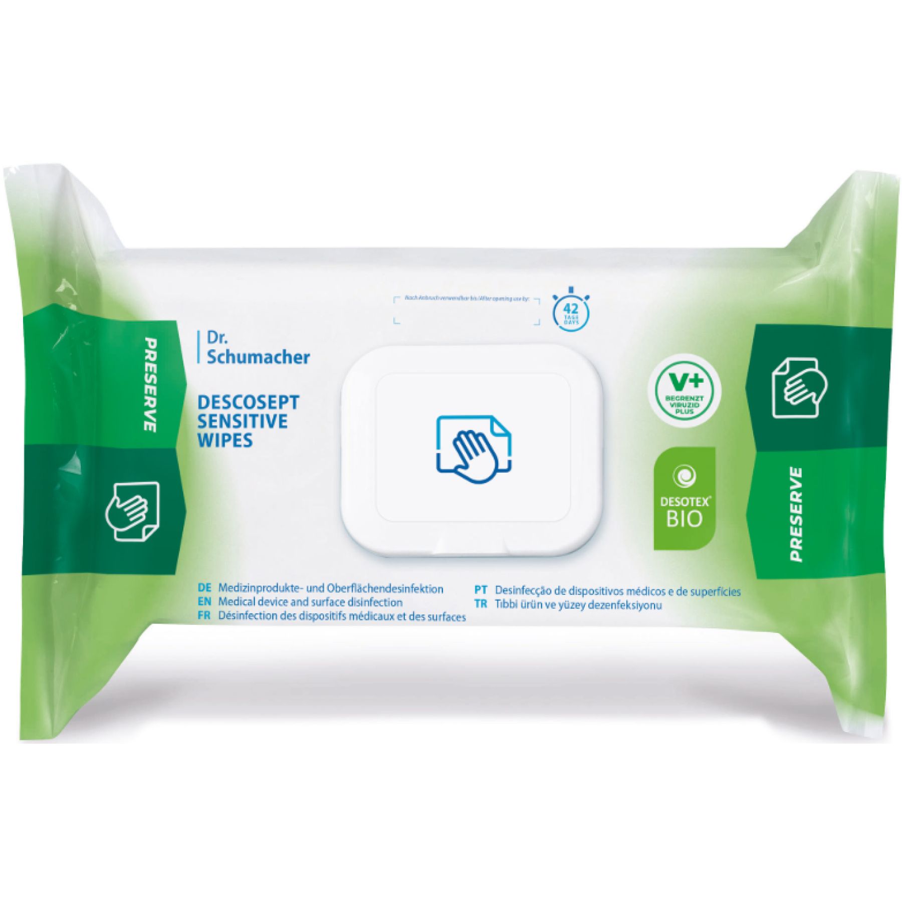 Decontaman Pre Wipes Packung à 10 Tücher