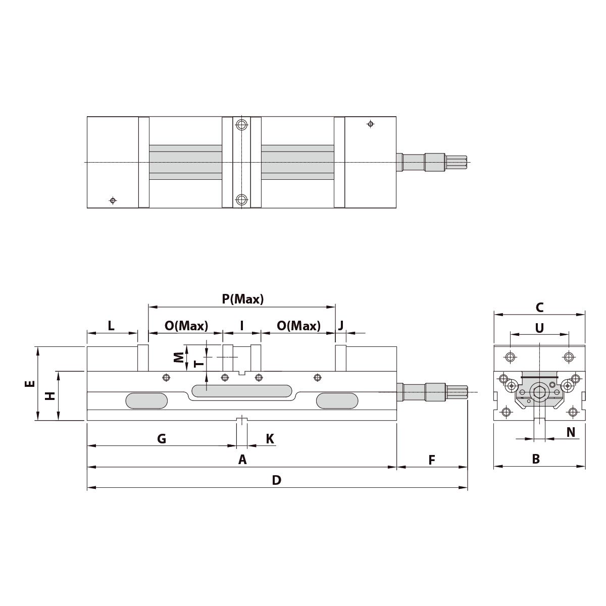 Doppelspannstock TLD-40G/HV