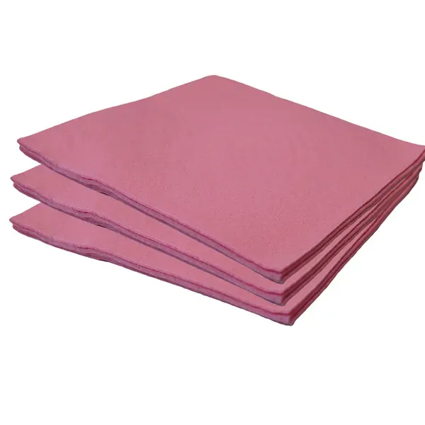 Feuchtwischtuch mit Piktogramm, rosa