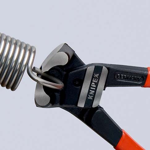 KNIPEX Bolzen-Vornschneider hochübersetzt mit Kunststoff überzogen