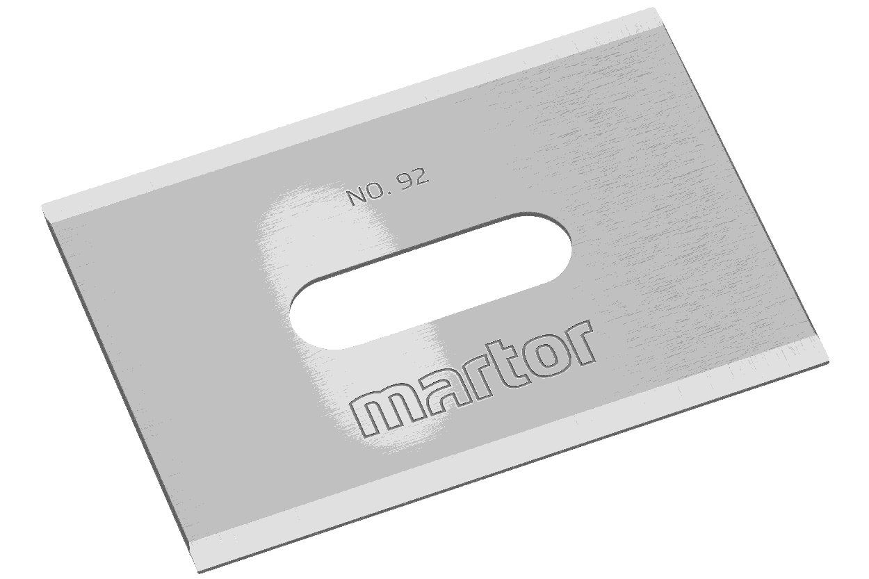 MARTOR Ersatzklinge INDUSTRIEKLINGE 92 Standardschliff | 10 Stück