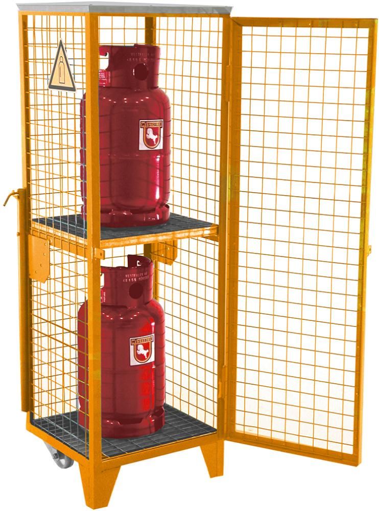 Gasflaschen-Depot 520x500x1580 mm