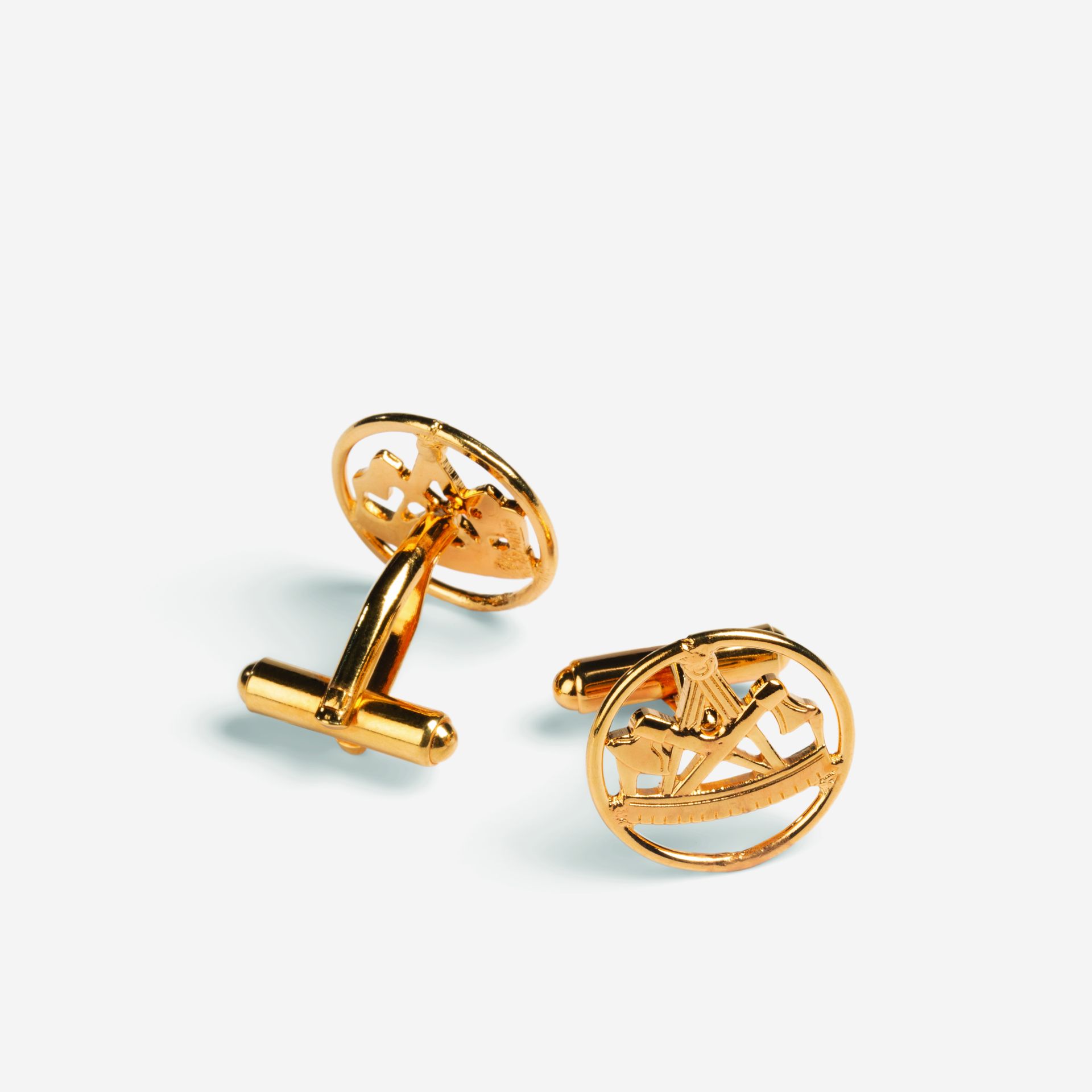 FHB Zimmermann Manschettenknopf LEONARD gold