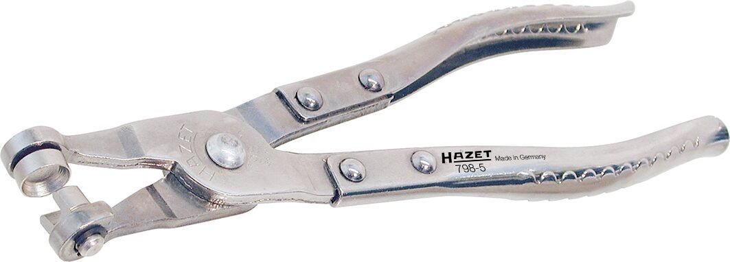Schlauchklemmenzange für Federbandschellen 210mm Hazet