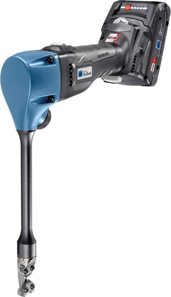 Akku Profilnibbler TruTool PN 201 Trumpf 2x18,0V 4,0 Ah Ladegerät Trumpf-Box