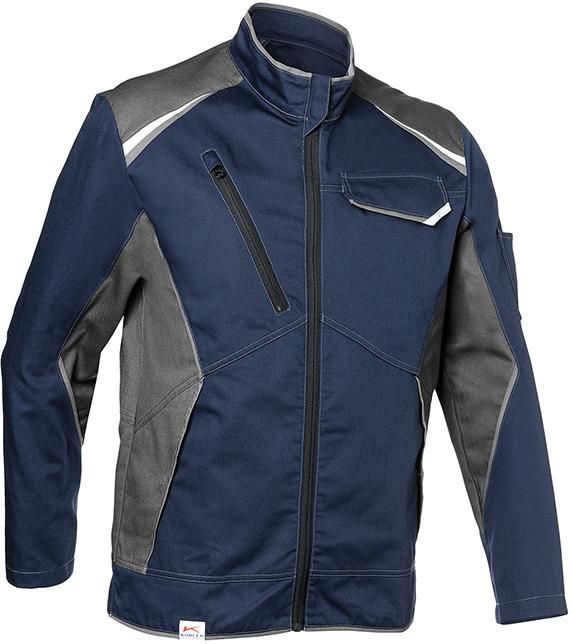 Jacke ICONIQ, dunkelblau/anthrazit, Gr.XS Kübler
