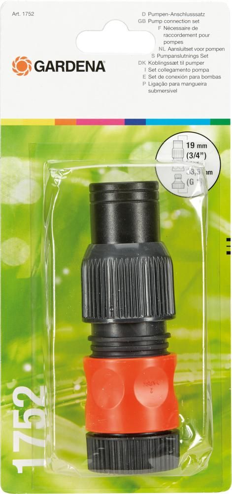 Pumpen-Anschluss-Satz 19 mm (3/4") Gardena