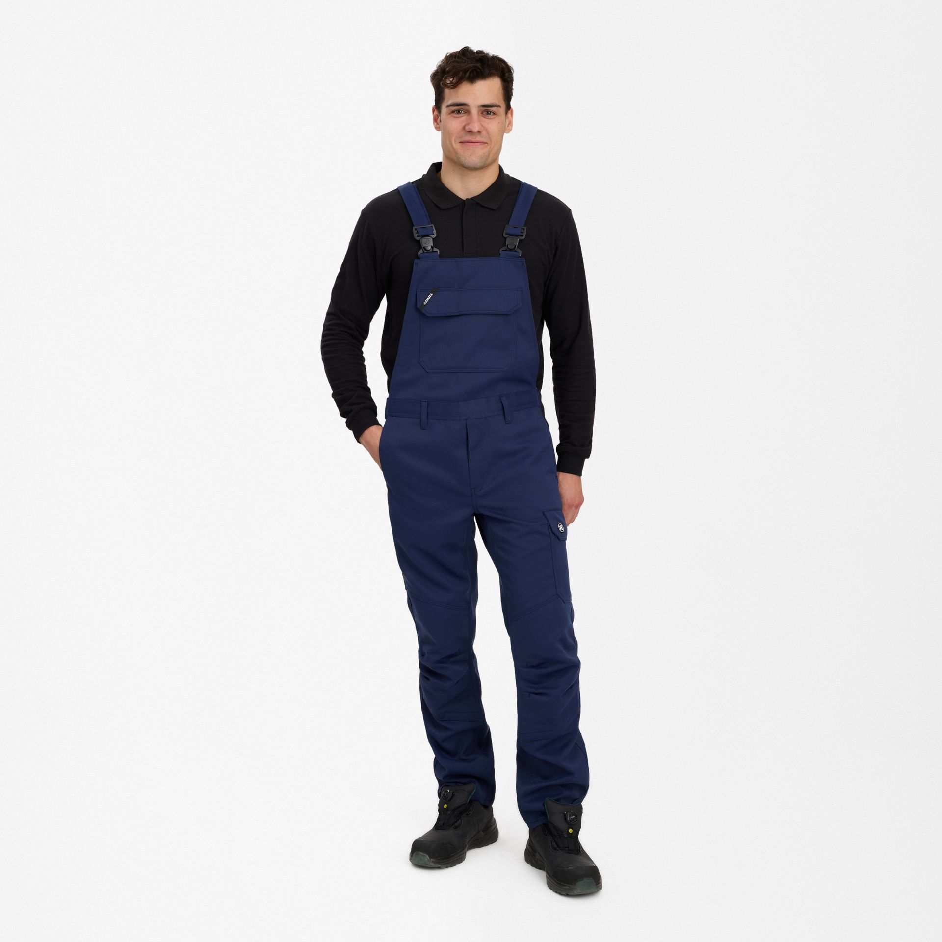 Safety+ Latzhose Blue Ink, Gr. 46