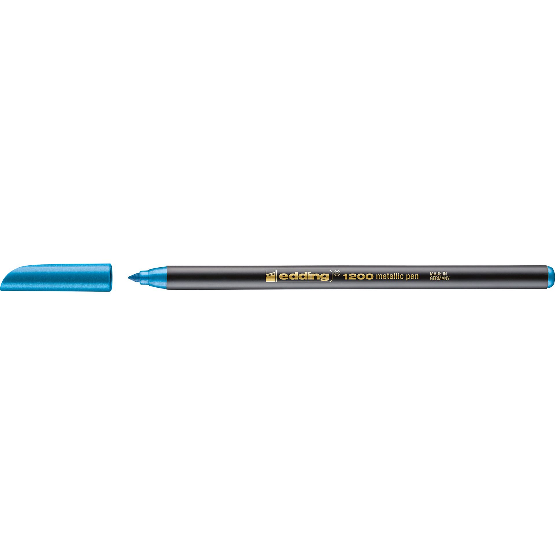 Fasermaler 1200 metallic colourpen 1-3mm blau