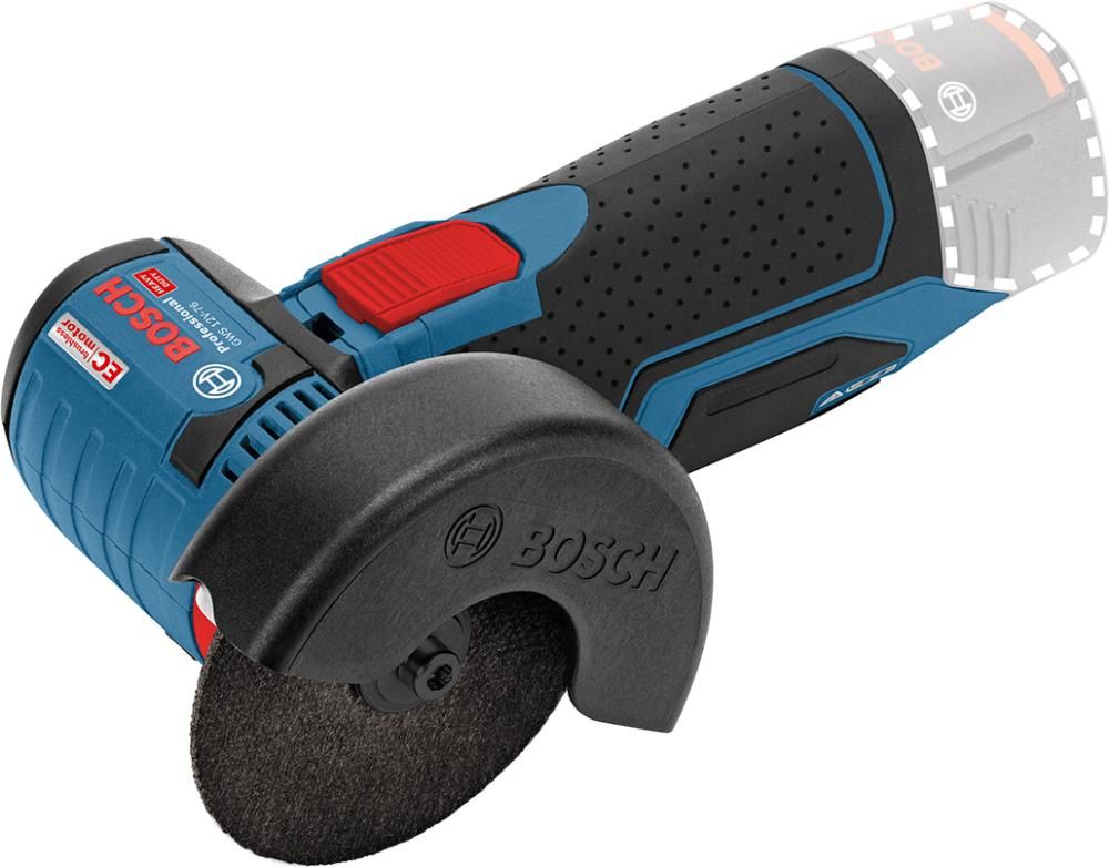 Akku-Winkelschleifer soloGWS 12V-76 Bosch ohne Akku ohne Ladegerät L-Boxx