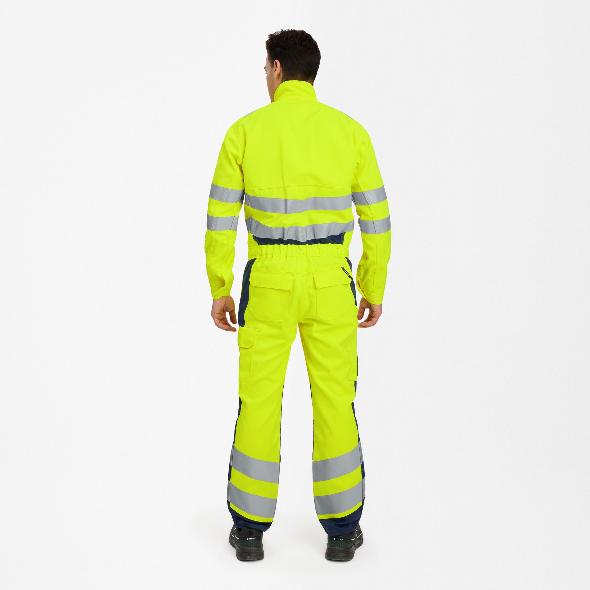 Safety+ Overall Gelb/Blue Ink, Gr. L
