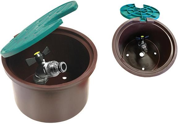 Wasserzapfstelle Display