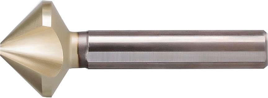 Kegelsenker ungleiche Teilung HSS ZrN 90Grad 4,30mm 3-Flächenschaft BECK