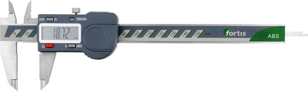 Messschieber digital 150mm mit Daten FORTIS