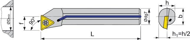 ISO-Bohrstange A16M STFCR 11 FORMAT