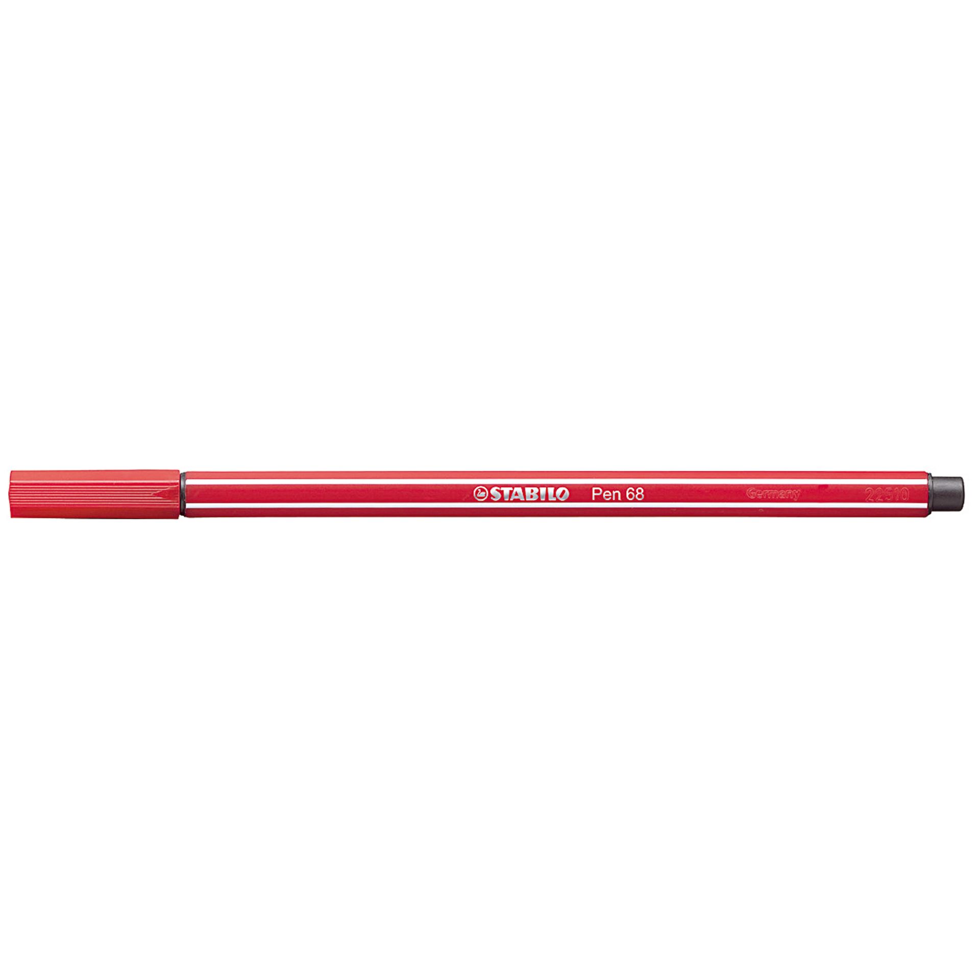 Fasermaler Pen M 1mm Rundspitze rot