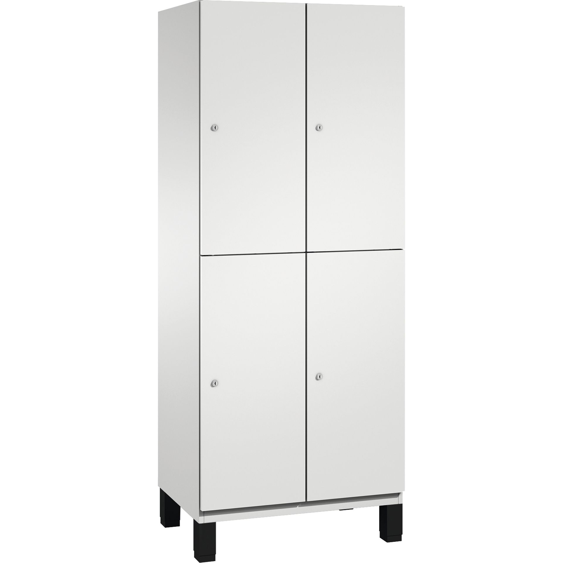 Doppelstockspind Füße 4Fächer B800mm lgr/lgr