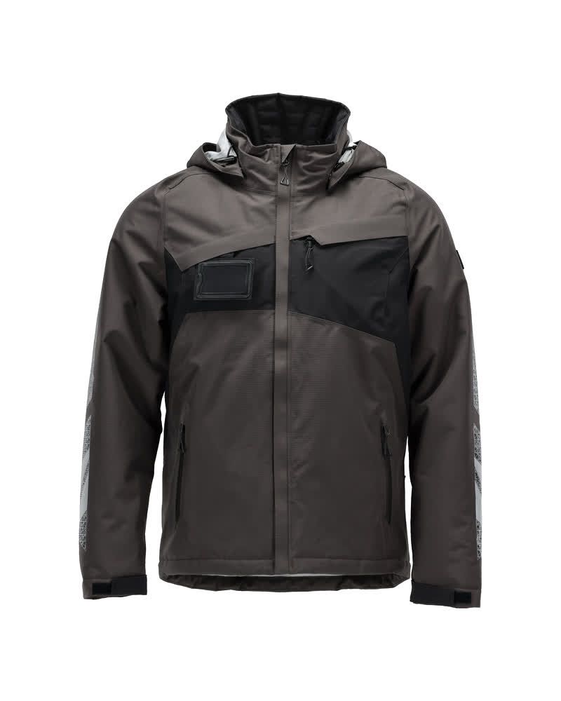 Winterjacke Dunkelanthrazit/Schwarz, 2XL