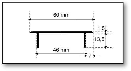 Stegblech 400X60 F1