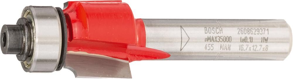 HM Abrundfräser m AnlaufrØ16,7 x12,7x55,0 mm R2 Bosch