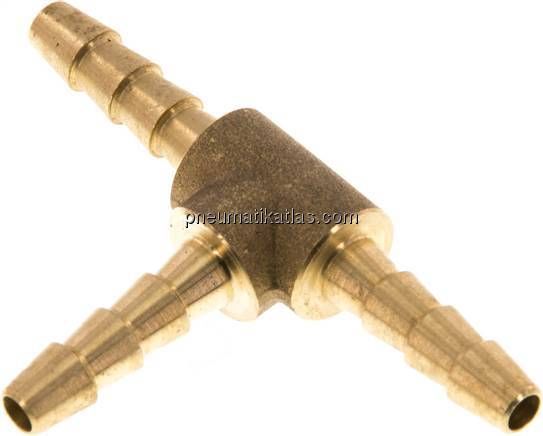 T-Schlauchverbinder 5mm, Messing