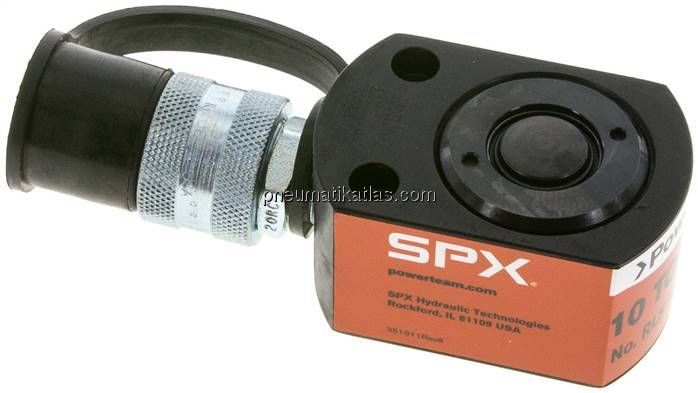 POWER TEAM Flachzylinder, 10 Tonnen, 11,1 mm Hub