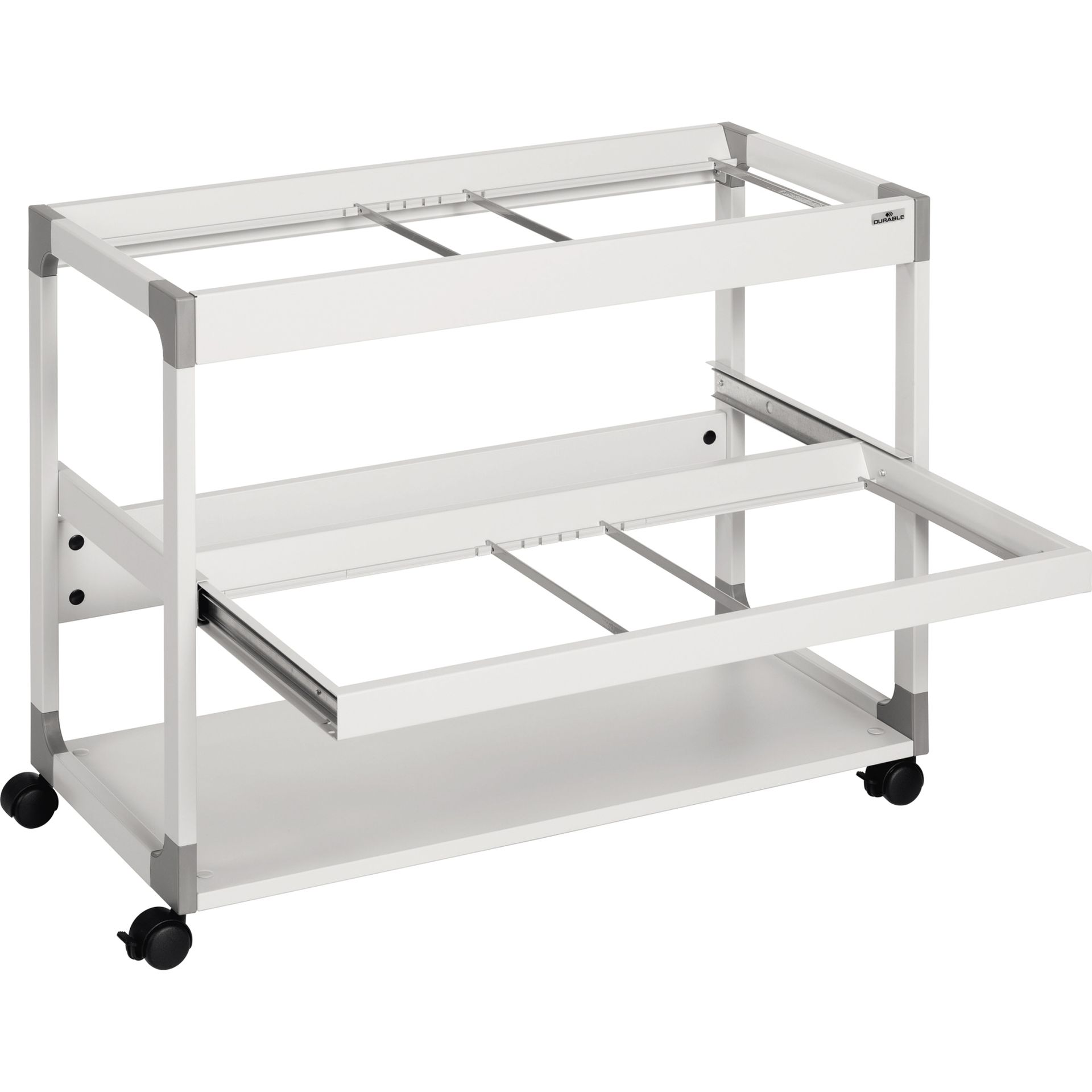 Hängemappenwagen TROLLEY 200 MULTI DUO lichtgrau