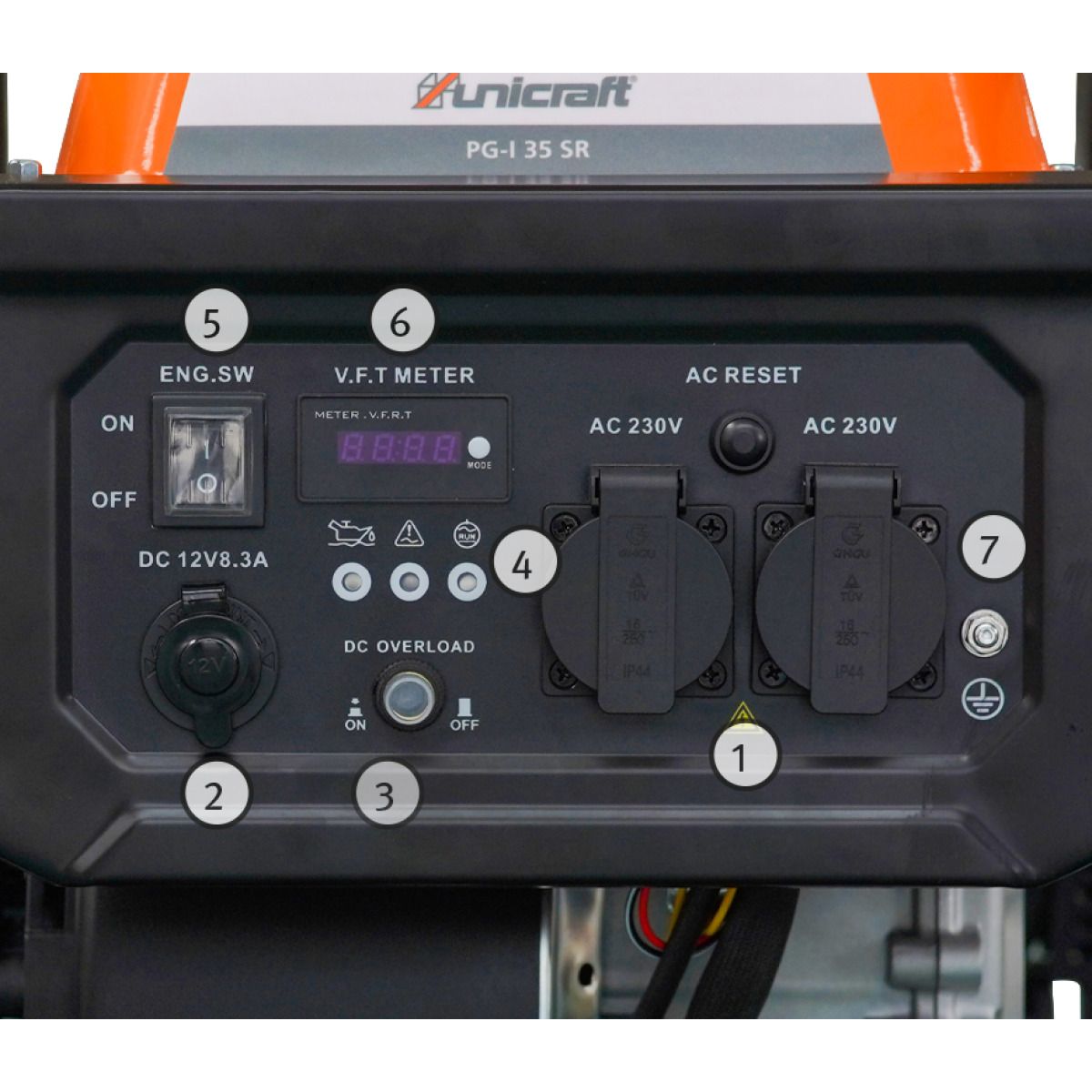 Inverter-Stromerzeuger Unicraft PG-I 35 SR