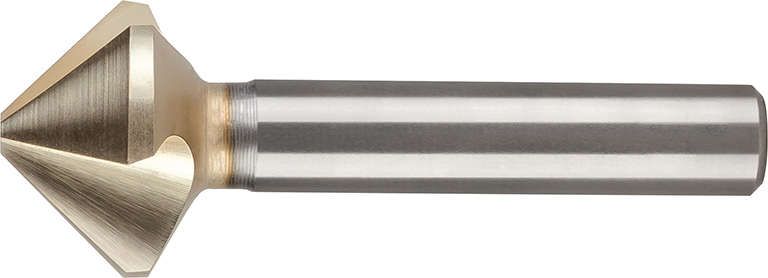 Kegelsenker ungleiche Teilung HSS TiZrN 90Grad 10 mm BECK