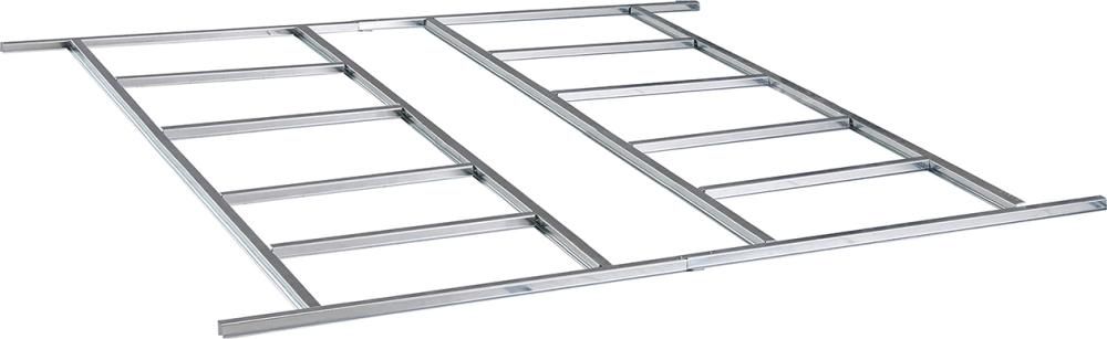 Fundamentprofil zu Putdach-Haus 012884 219 x 200 x 3 cm