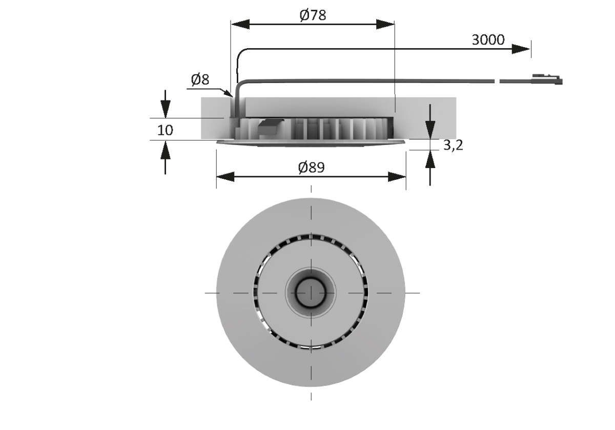 LED SuperSpot Eco EDS Op.