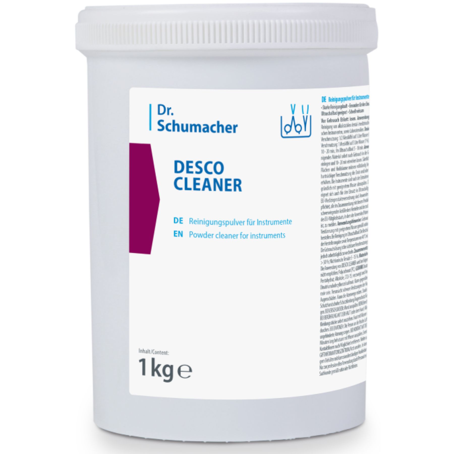 Desco Cleaner Pulver 1 kg Dose