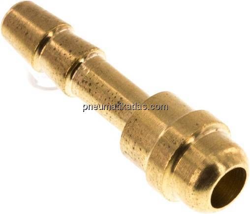 Tülle Messing, G 1/8"-4mm, ohne Mutter