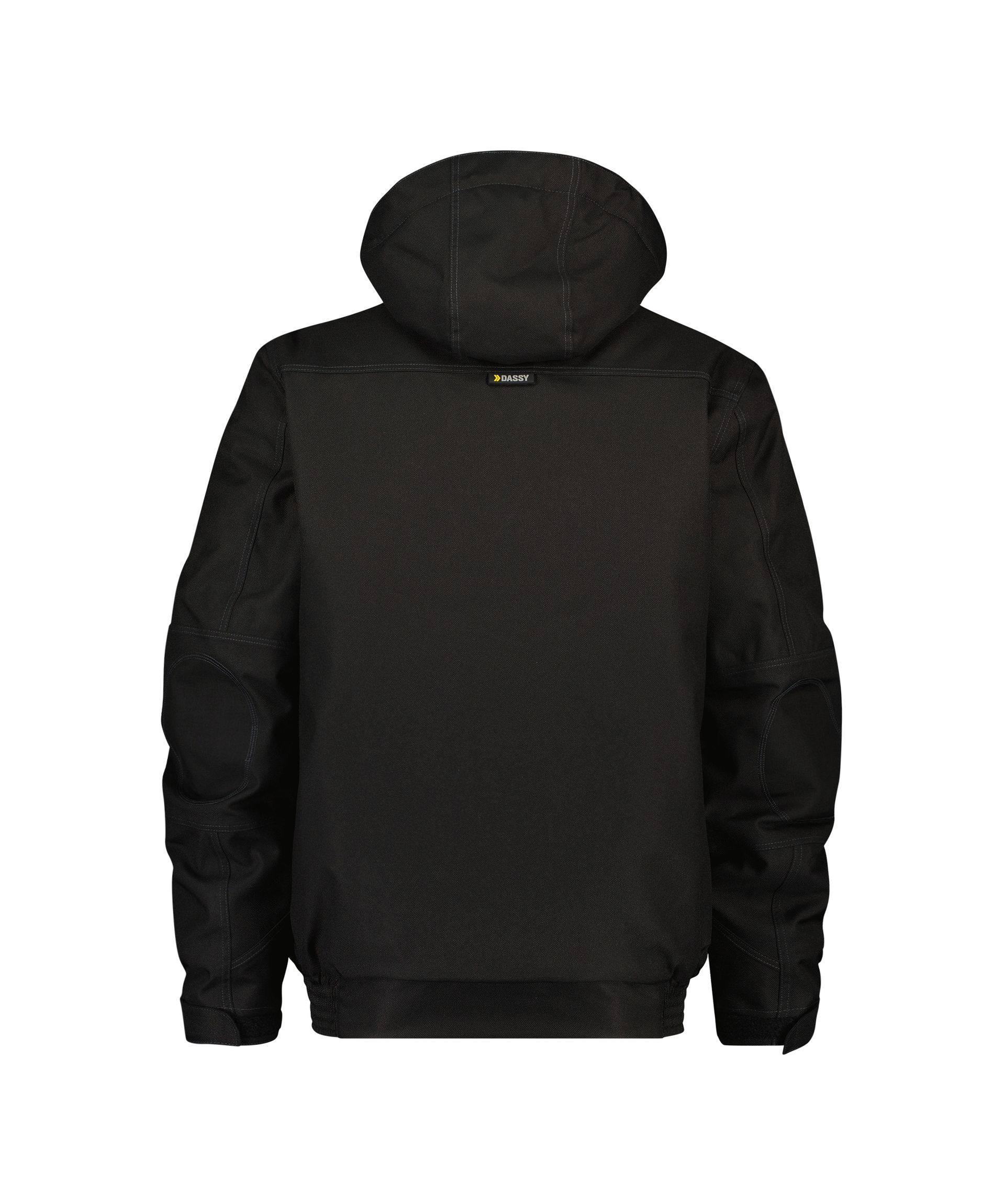 DASSY® Austin - Canvas Winterjacke - schwarz, Gr. 3XL