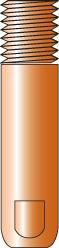 Stromdüse ERGOPLUS E-Cu MB 15, M6, D 0,8-25 mm