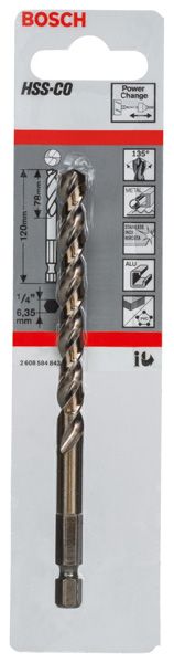 BOSCH HSS-Co Ersatzzentrierbohrer