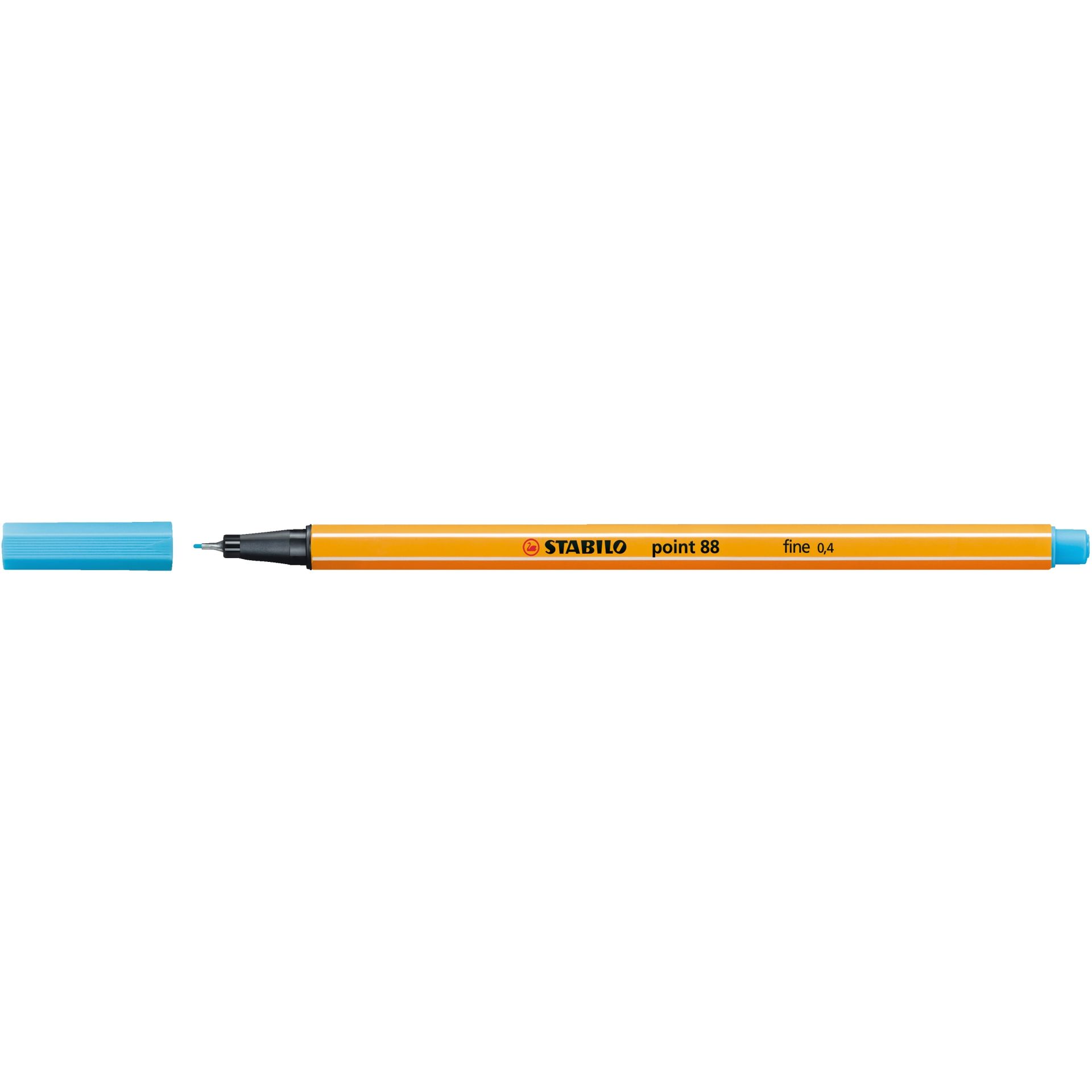 Fineliner point 88 0,4mm azurblau