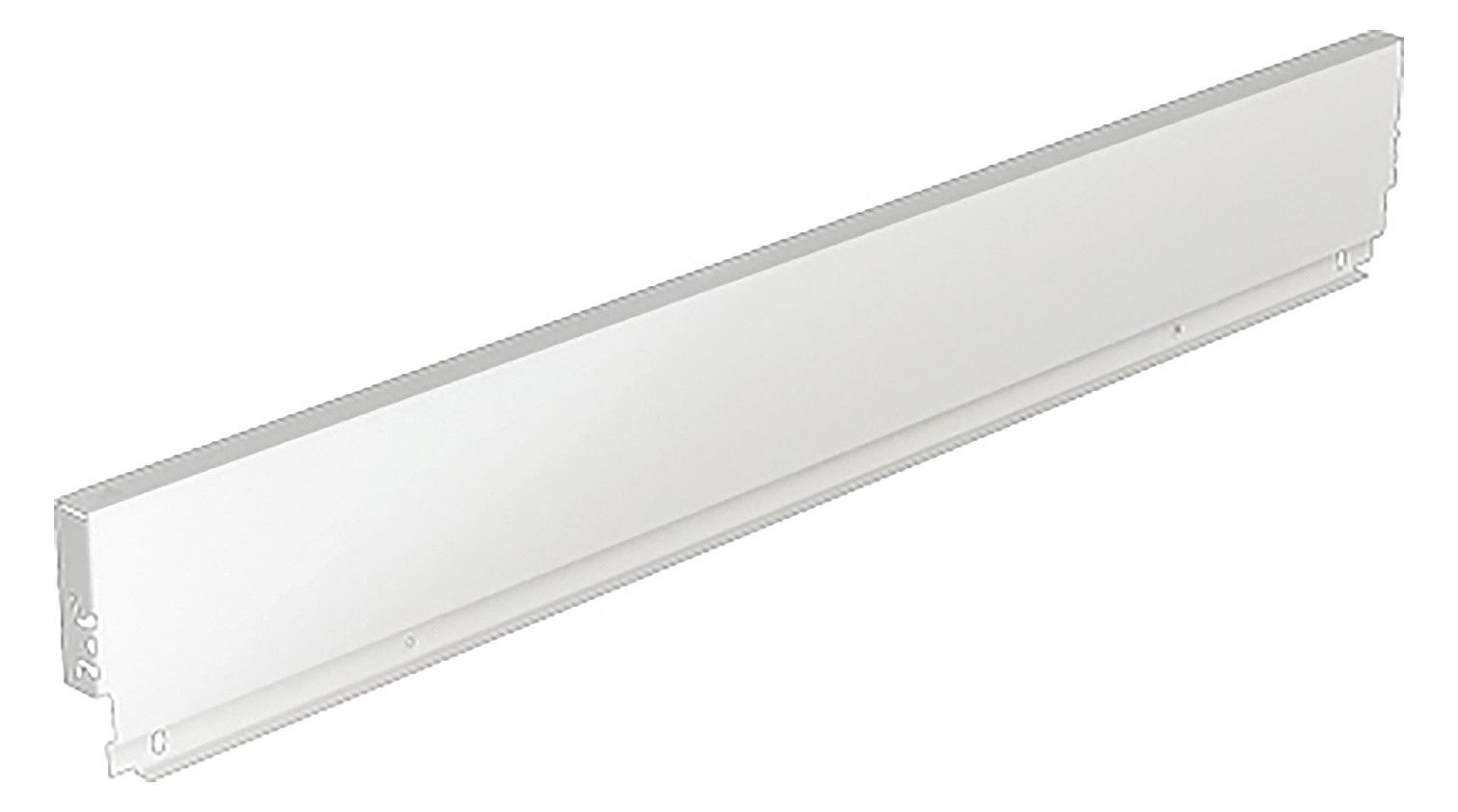 HETTICH ArciTech Stahlrückwand B400xH126 weiß