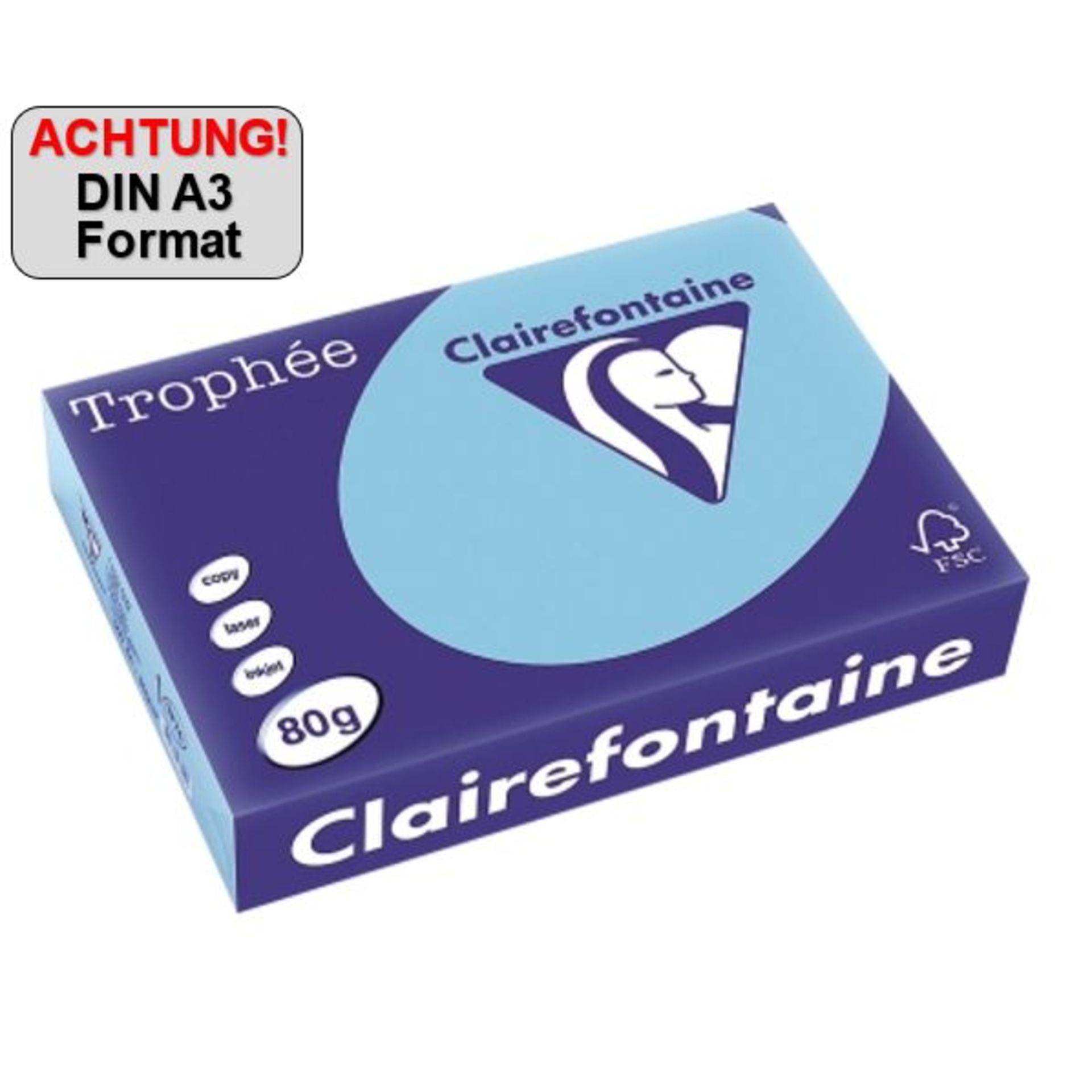 Kopierpapier A3 160g bl 250Bl