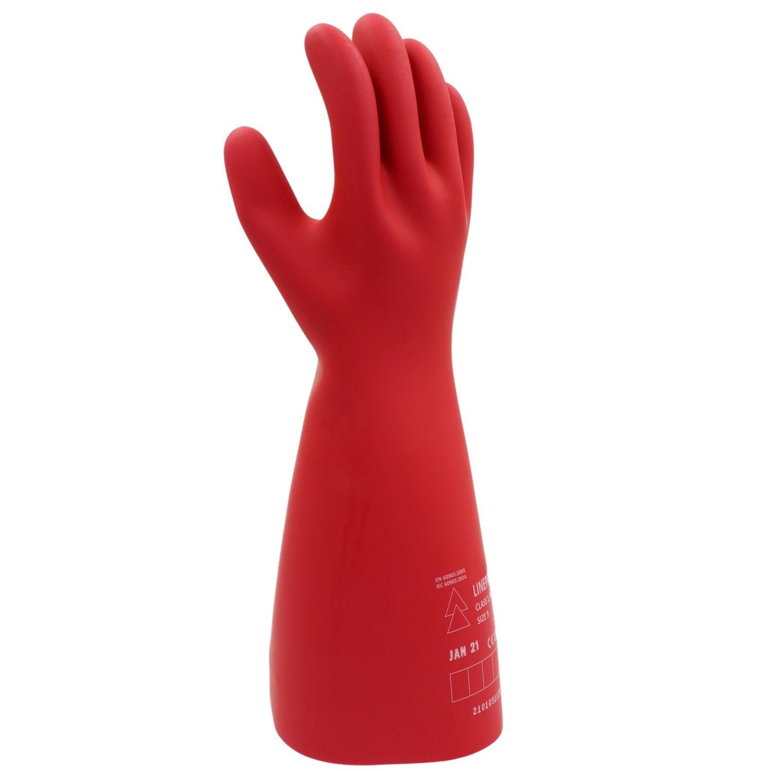 Elektriker Handschuhe 1000V,rot, Klasse 0, 41 cm 10