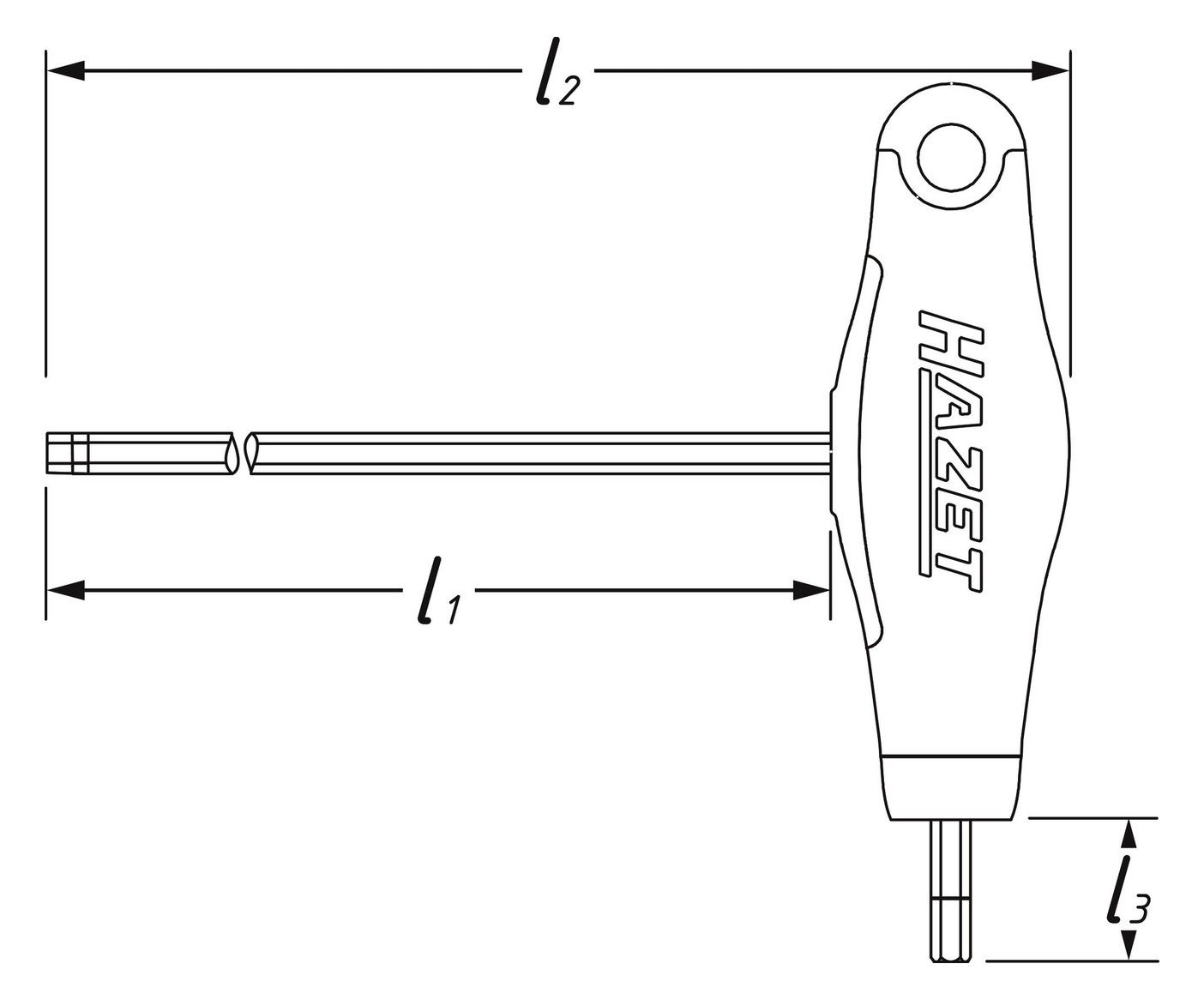 HAZET Doppel-Bithalter, 1/4"