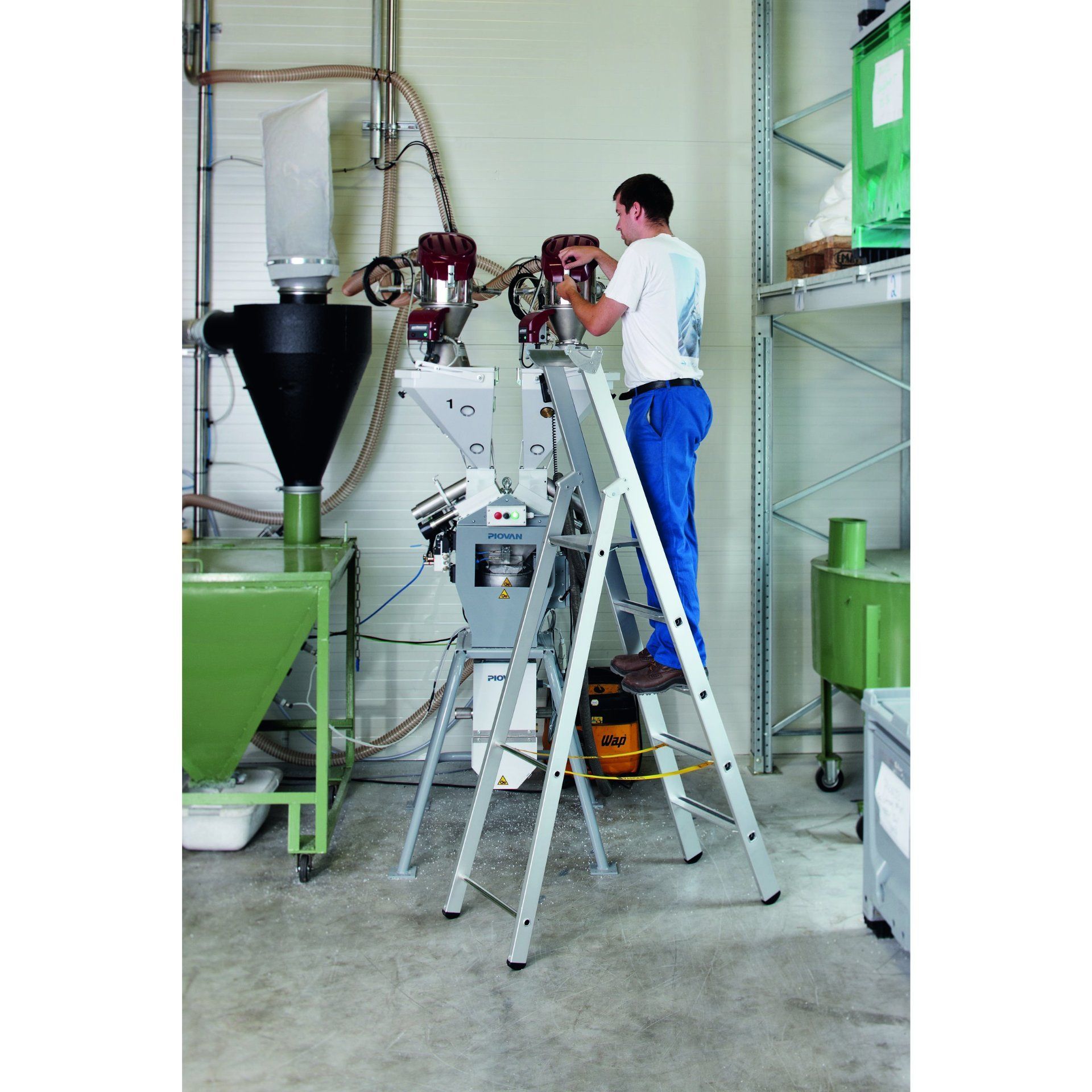 Zarges Saferstep S - LM-Stufen-Stehleiter 3 Stufen
