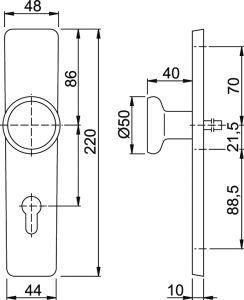 Korr-Langschild Wechs.GrtPZ F2